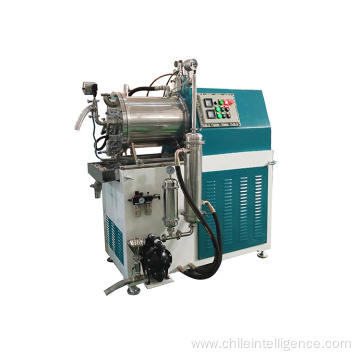 Horizontal disc type bead mill for paints